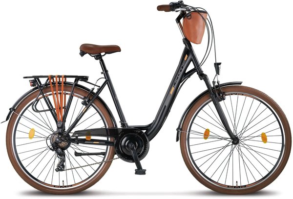  Licorne Bike Violetta Premium City Bike antrasit