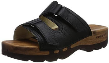Woody Roman Holzschuh schwarz