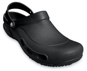 Crocs Bequeme Bistro Clogs Übergröße schwarz