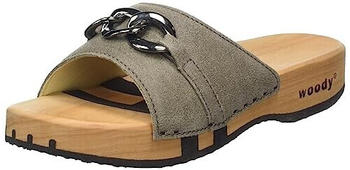 Woody Shoes Damen Lina Holzschuh sand