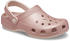 Crocs Classic Glitter Clog Quartz 205942 rosé vergoldet