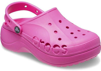 Crocs Baya Platform Clog Electric Pink