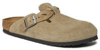 Pantoletten Birkenstock Boston Braided 1026694 Braun Female