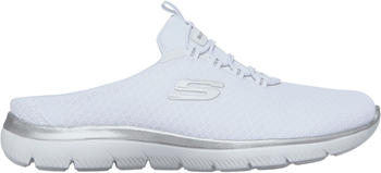 Skechers Sabot SUMMITS SWIFT STEP Sommerschuh weiß – Natürliches Fußklima durch Lederfutter