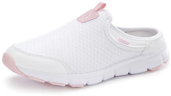Lascana Slip-On Sneaker wei&szlig; rosa