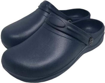 Reis Clogs Pantoletten dunkelblau
