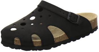 AFS ESD-Clogs bequeme Hausschuhe echt Leder schwarz 21993