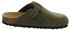 AFS Clogs Damen Leder geschlossen moos nubuk