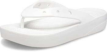 Crocs Classic Plateau Flip W Clog wei&szlig;