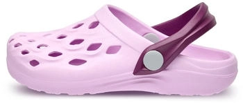 Ladeheid Clogs Kinder leichte Gartenclogs LA-CA-14 lila