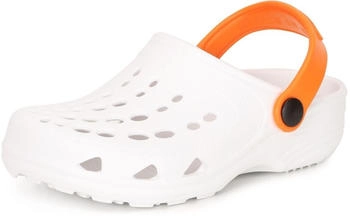 Ladeheid Kinder Clogs LA-CA-06 weiß orange