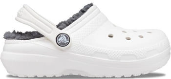 Crocs Classic Lined Clog weiß grau Crocs Classic Lined Clog weiß grau