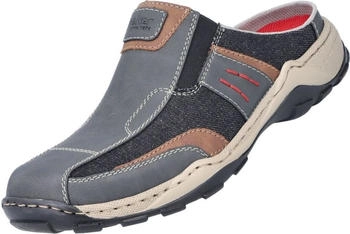 Rieker Pantolette Clogs Komfortweite grau 08050-45