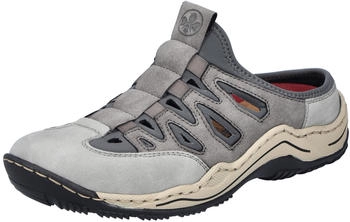 Rieker L0559 Clogs grau