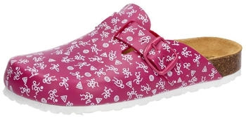 Lico Clog Bioline Print lila
