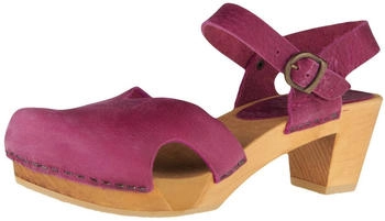 Sanita Wood Matrix Square Flex Sandal Clog pink Sanita Wood Matrix Square Flex Sandal Clog pink