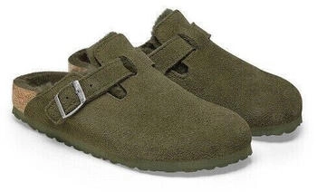 Birkenstock Boston Lammfell Winter (regular) thyme