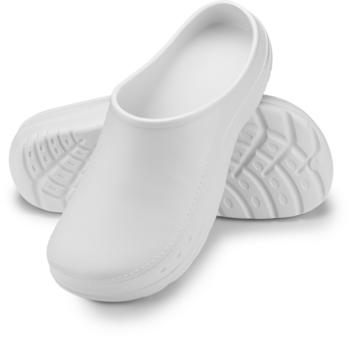 Strobl Gartenschuhe Clogs geschlossen CC01 wei&szlig;