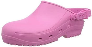 reposa MAX Clogs Hygieneclogs latexfrei bequem leicht geschlossenes Obermaterial anatomische Sohle SRC-Sohle pink