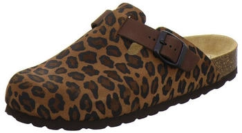AFS Clogs Pantolette 290037 Leder Fußbett