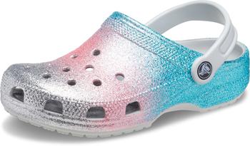 Crocs Classic Glitter Clog T Holzschuh shimmer multi
