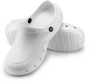 Strobl Gartenclogs Damen Herren leicht F92 wei&szlig;