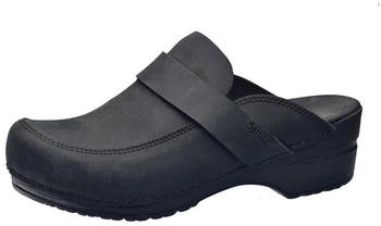 Sanita Original-Knaus Open Clog Black Sandale Sanita Original-Knaus Open Clog Black Sandale