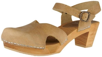 Sanita Wood-Matrix Square Flex Sandale