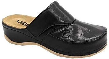 Leon Leon 2019 Pantolette Clog schwarz