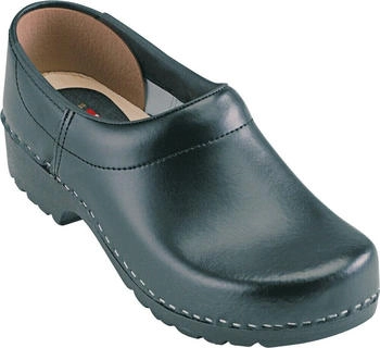Euro-Dan Clog offen Weite schwarz 220-01