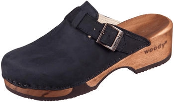 Woody Shoes Damen Manu Clog schwarz