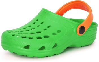 Ladeheid Kinder Clogs LA-CA-06 grün orange