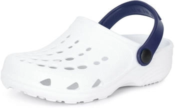 Ladeheid Kinder Eva Clogs LA-CA-06 weiß marineblau