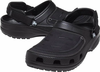 Crocs Yukon Vista II LiteRide Clog Sandalen schwarz schiefergrau