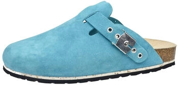 Sanita Bio Sandal Mykonos Wildleder türkis
