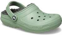 Crocs 203591-3WP-46-47, Crocs Sandale Classic Lined Clog (mit Innenfutter) gr&uuml;n - 1