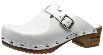 Sanita Wood-Krisla Open Clog weiß Sanita Wood-Krisla Open Clog weiß