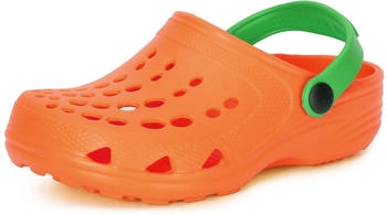 Ladeheid Kinder Clogs LA-CA-06 orange grün
