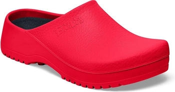 Birkenstock Super Birki Polyurethan-Sandalen rot Birkenstock Super Birki Polyurethan-Sandalen rot
