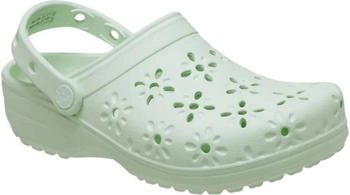 Crocs Classic Floral Cut Out Clog mintgrün