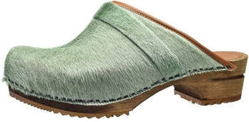 Sanita Wood-Caroline Open Clog Mint Sandale Sanita Wood-Caroline Open Clog Mint Sandale