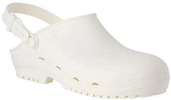 reposa MAX Clogs Hygieneclogs latexfrei bequem leicht geschlossenes Obermaterial anatomische Sohle SRC-Sohle weiß