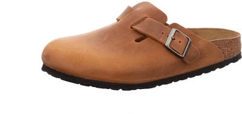 Birkenstock Pantolette Boston LEOI cognac