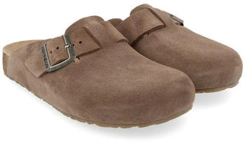 Haflinger Leder Clog Tiefenfussbett