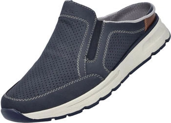 Rieker Clogs B0760 blau schwarz