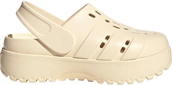Adidas Adilette Clog Platform Sandalen wonder white wonder white wonder white