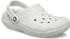 Crocs Classic Lined Holzschuhe weiß
