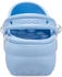 Crocs Classic Platform Pearl Clog W blau calcit
