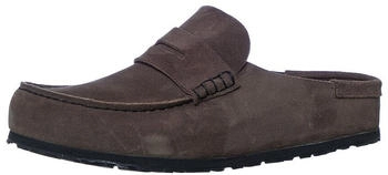 Birkenstock Naples Wrapped Velours concrete gray (normal)