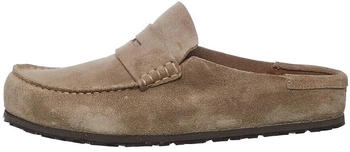 Birkenstock Naples Wrapped Velours taupe (normal)
